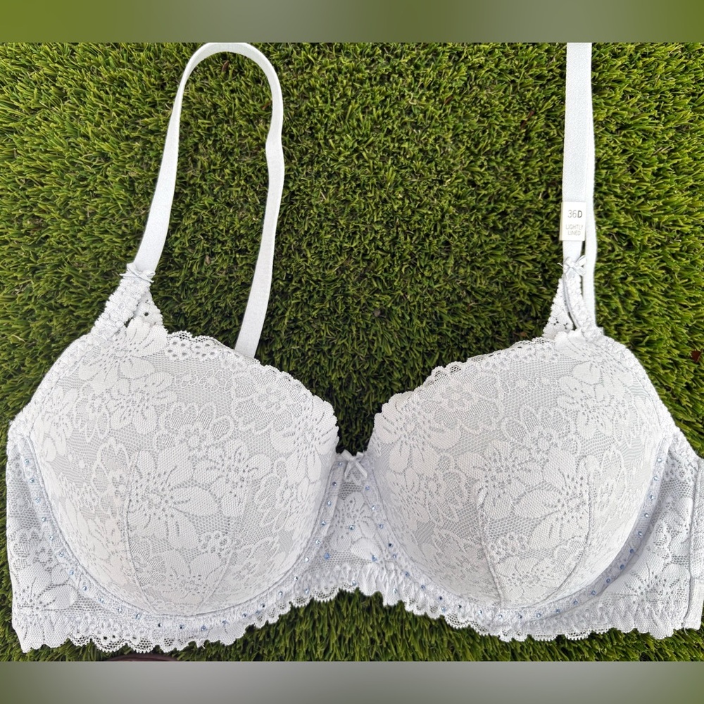 PINK Victoria's Secret  Lace Bra 36D new